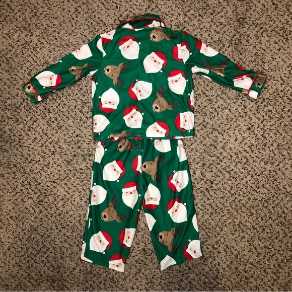 Baby Boys' Santa Coat Pajama Set - Just One You made by Carter's 18 Month - Picture 2 of 5